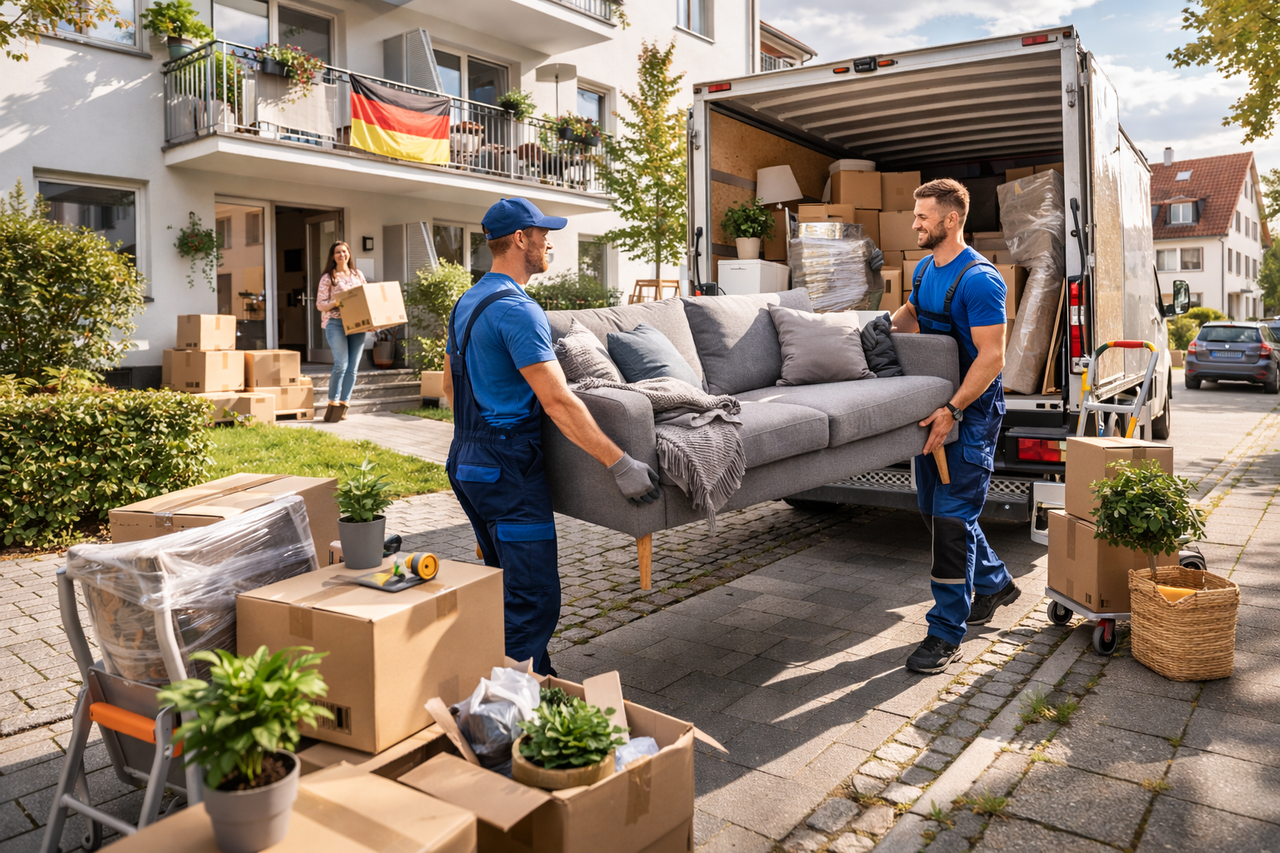 перевозка вещей россия германия