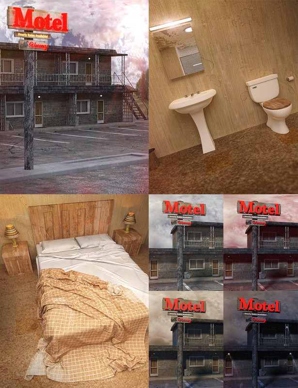 00 main motel bundle daz3d