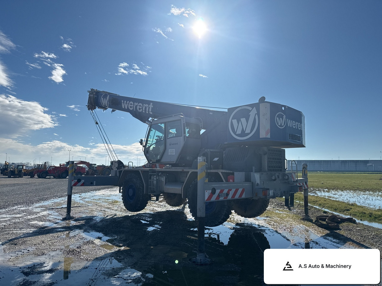 Utilaj Grove RT550E 2016 macarale teren accidentat de vânzare, 3,387h