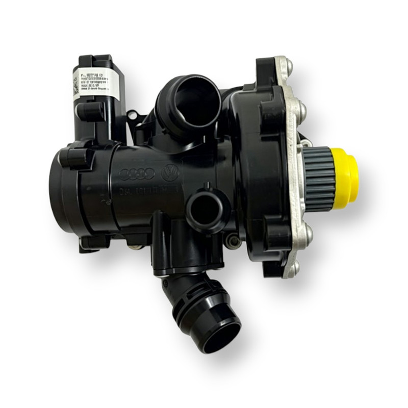 Volkswagen Audi Cooling System Series Electronic Water Pump Thermostat Housing Pam Air for Golf MK7 GTI R Passat B8 Tiguan Arteon Audi A4 B9 A5 Q5 Macan EA888 Gen3 (OE: 06L121111H / 06L121111J / 06L121111G / 06L121012A)