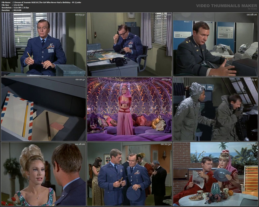 I Dream of Jeannie S02E10 (The Girl Who Never Had a Birthday - Pt 1).mkv