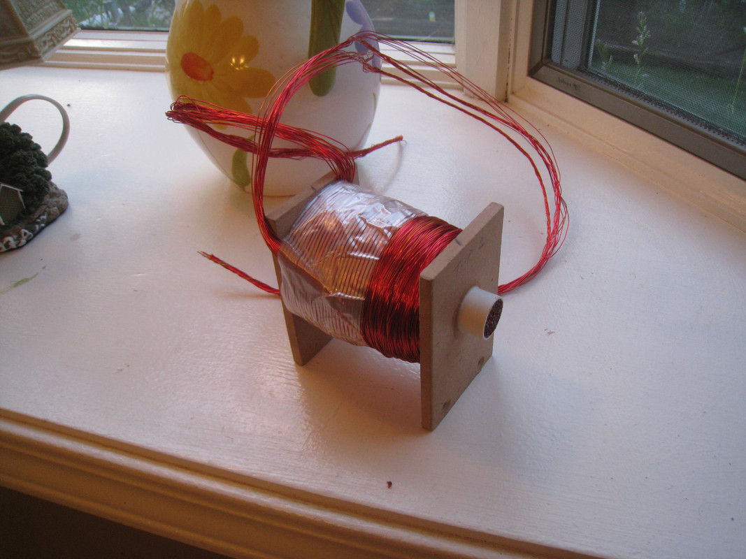 26 strand coil_24awg. magnet wire_for delay lenz generator