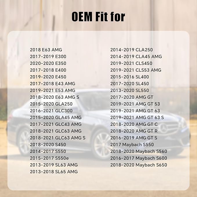 Mercedes Gas Cap Compatibility Chart 2224700205