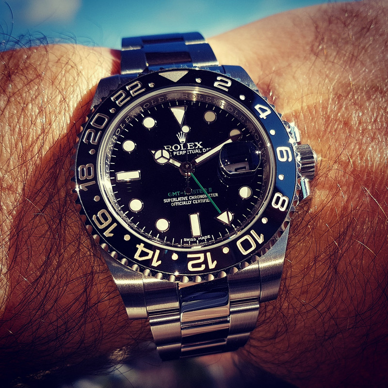 Rolex GMT Master II 40mm Ref 116710LN Cal. 3186 (2)