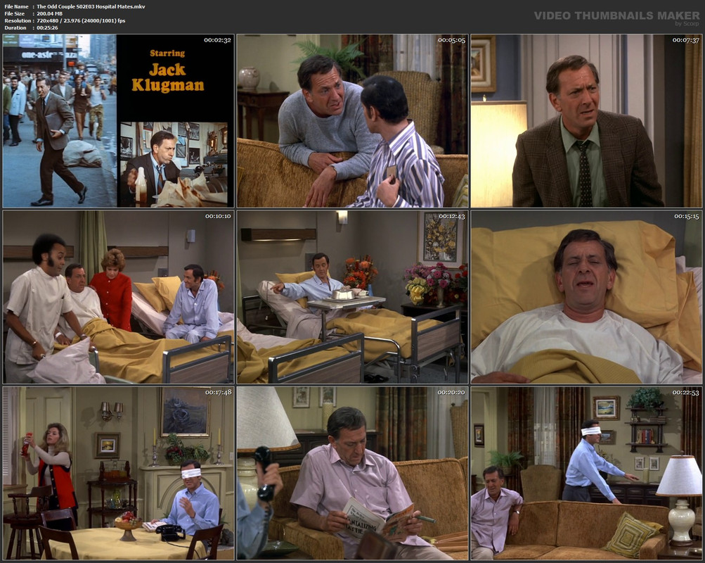 The Odd Couple S02E03 Hospital Mates.mkv