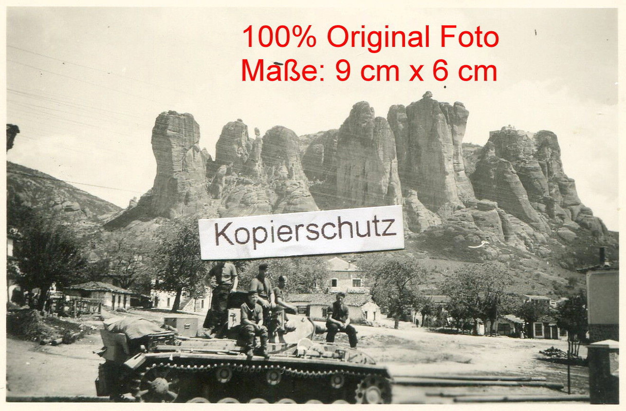 Griechenland , Panzer Rgt. 31 in Kalambaka , Metéora
