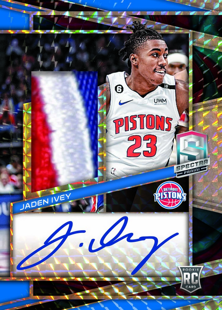 Jaden Ivey Autographed Green 2022-23 Detroit Pistons City Edition