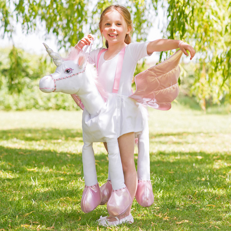 Costume Unicorno Ride on 3-8 anni| PARTY LOOK