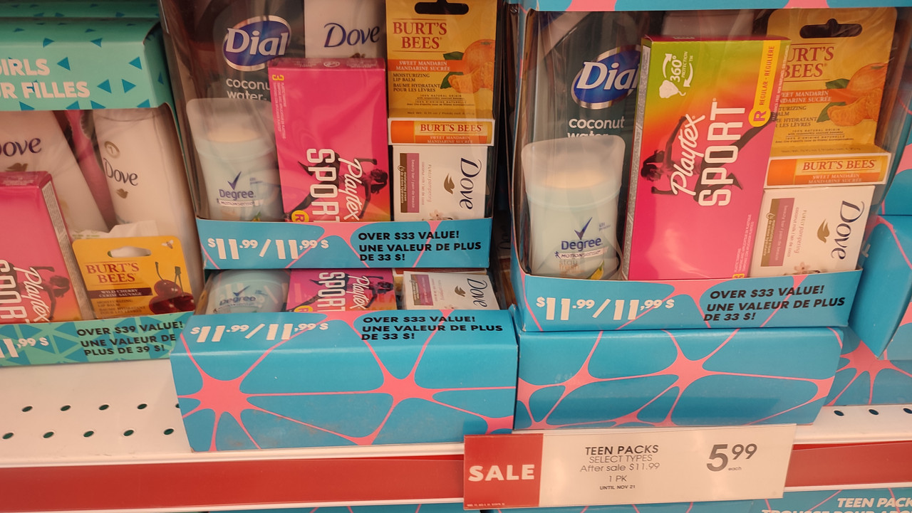 Drug Mart] (Mccowan Square) Male & Female Teen Pack