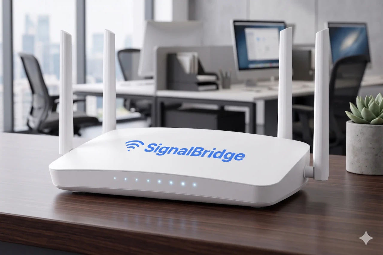SignalBridge Premium High Performance Wireless Router Asset