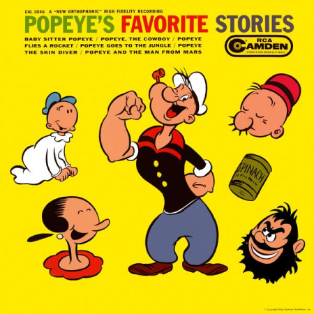 Jack Mercer   Popeye's Favorite Stories (1968)