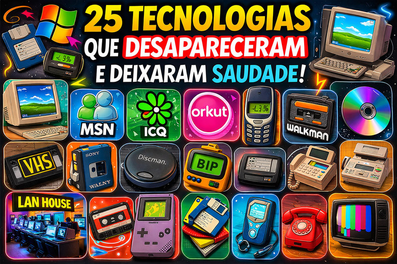 20 Sites Antigos da Internet que Todo Mundo Usava