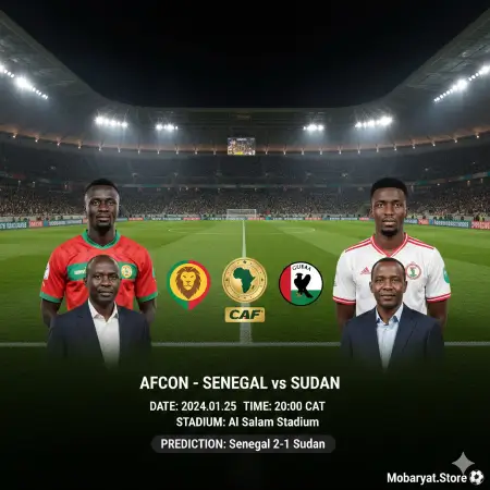 Senegal vs Sudan AFCON 2026 Match