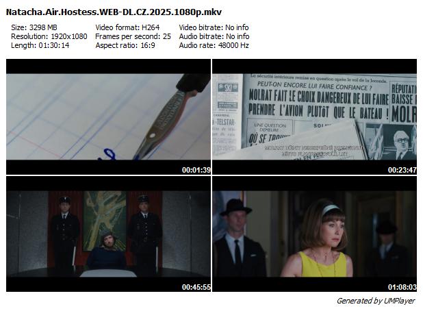 Natacha (téměř) letuška / Natacha (presque)...(2025)