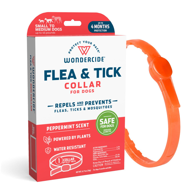Wondercide Flea Tick Mosquito Repellent Dog Collar Small/Medium