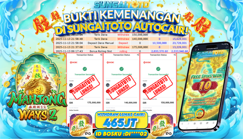 SUNGAITOTO BUKTI JACKPOT 2 2