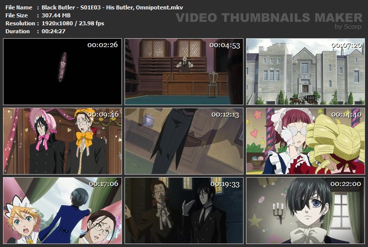 Black Butler - S01E03 - His Butler, Omnipotent.mkv
