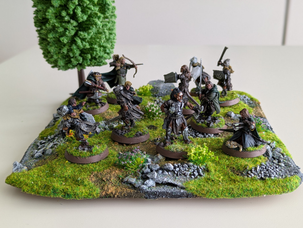 DIORAMA EL SEÑOR DE LOS ANILLOS