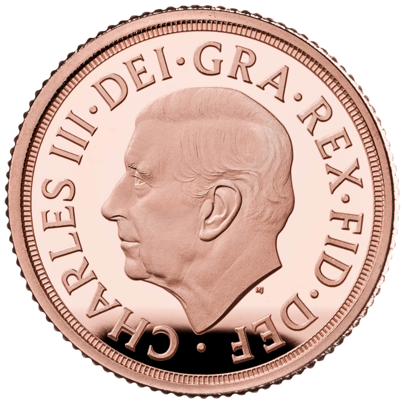 2024 Proof Shield Quarter Sovereign Obverse