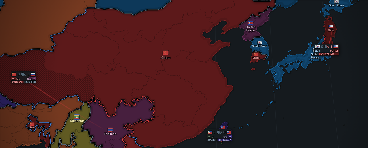 East Asia 22 7 2026