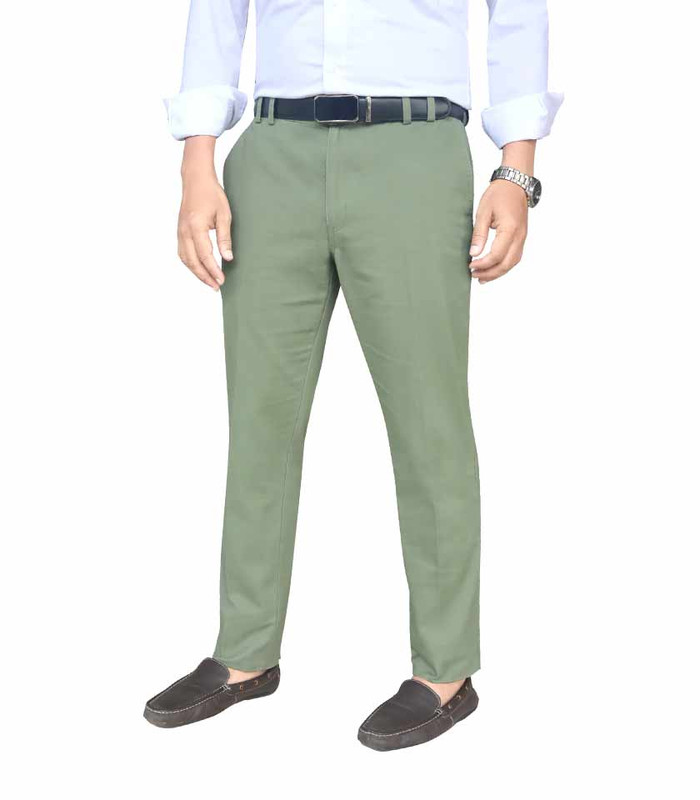 Men’s Trouser 100% Cotton Regular Fit Cross Pocket : 890 Online(20. Olive)