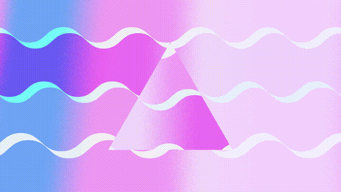 Fondo Animado Worship Pastel Triangle