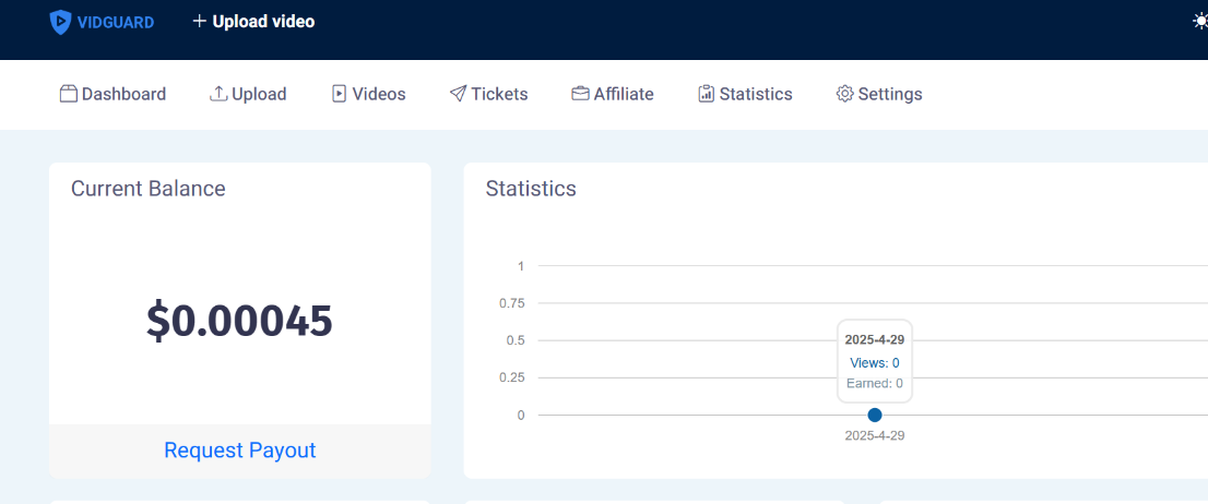 Dashboard - VidGuard (29.05.2025 18_24)