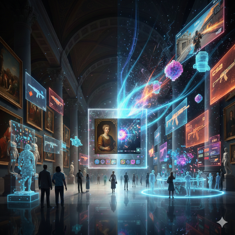 Цифровое искусство как самостоятельный визуальный язык в музейном и онлайн-пространстве