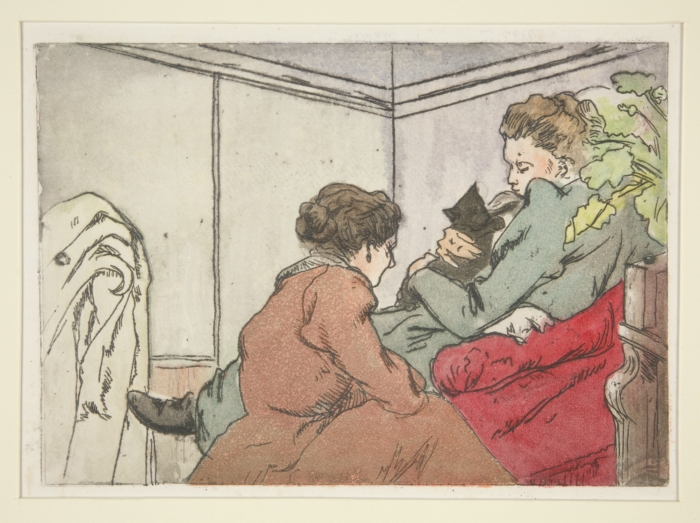 Charles-Maurin-1856-1914-La-Femme-au-chat