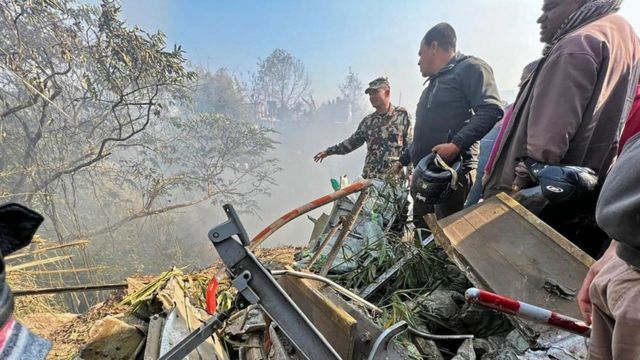 Accidente de avión en Nepal