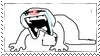 stamp reaction weeping