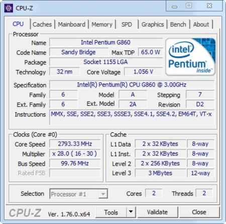 CPU-Z 1.99 