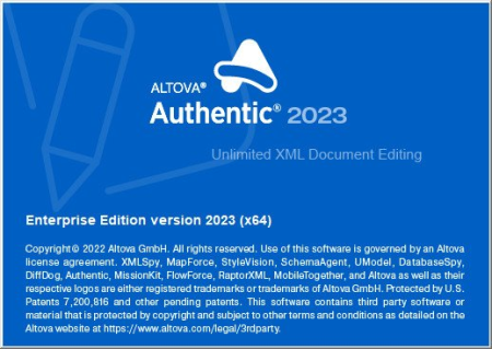 Altova Authentic Enterprise 2023 (x64) Altova Authentic Enterprise 2023 (x64)