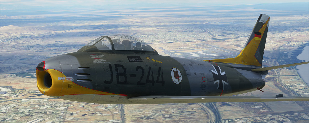 Exploring Part Of Oman In An F 86 The Avsim Screen Shots Forum The Avsim Community