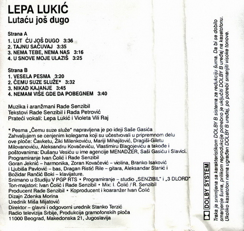 lepa_lukic_1995_kas_zadnja