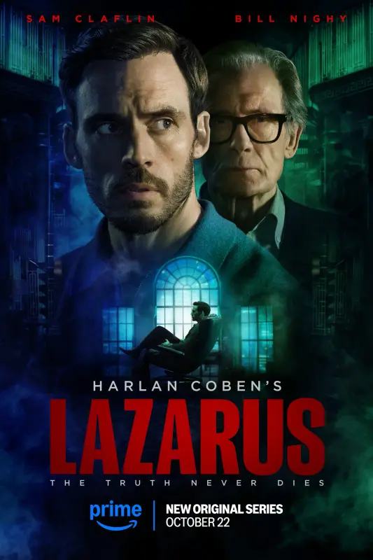 Harlan Coben's Lazarus Season 1 Poster featuring Sam Claflin