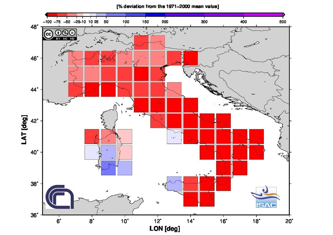 Clima Anomalia Piogge
