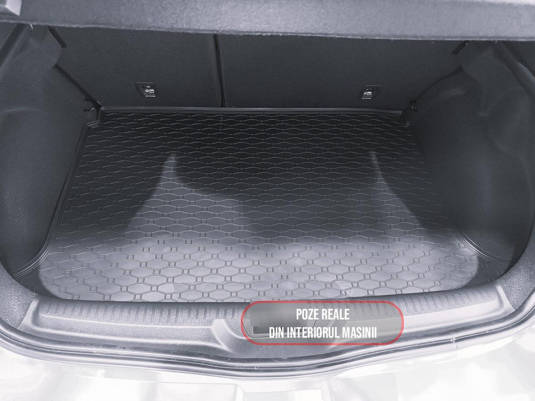 Tavita auto RENAULT Megane Hatchback 2016-prezent, protectie portbagaj, Cri-Flo, din cauciuc 100%, compatibil cu autoturismul RENAULT Megane Hatchback