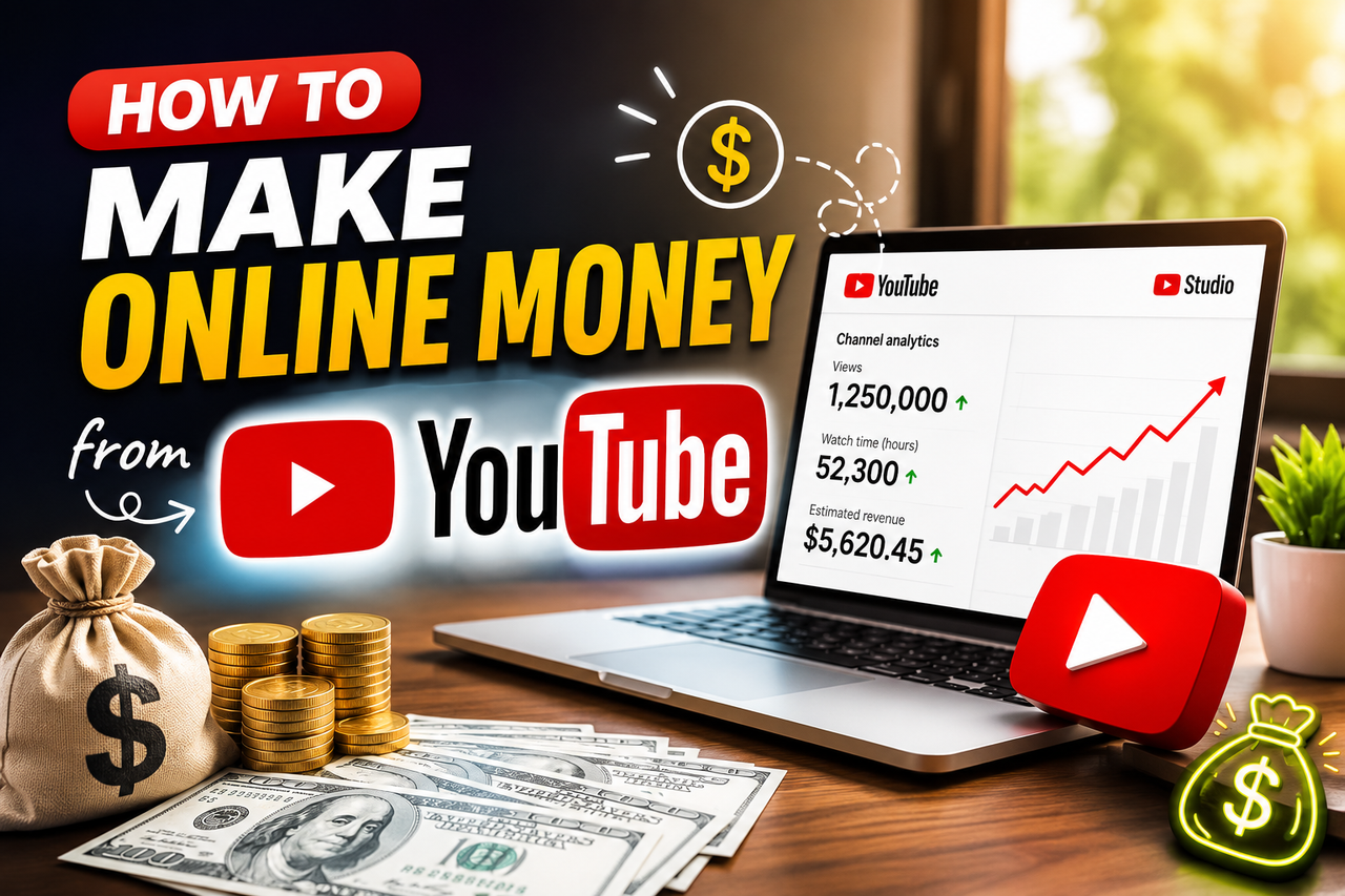 How to earn money through youtube