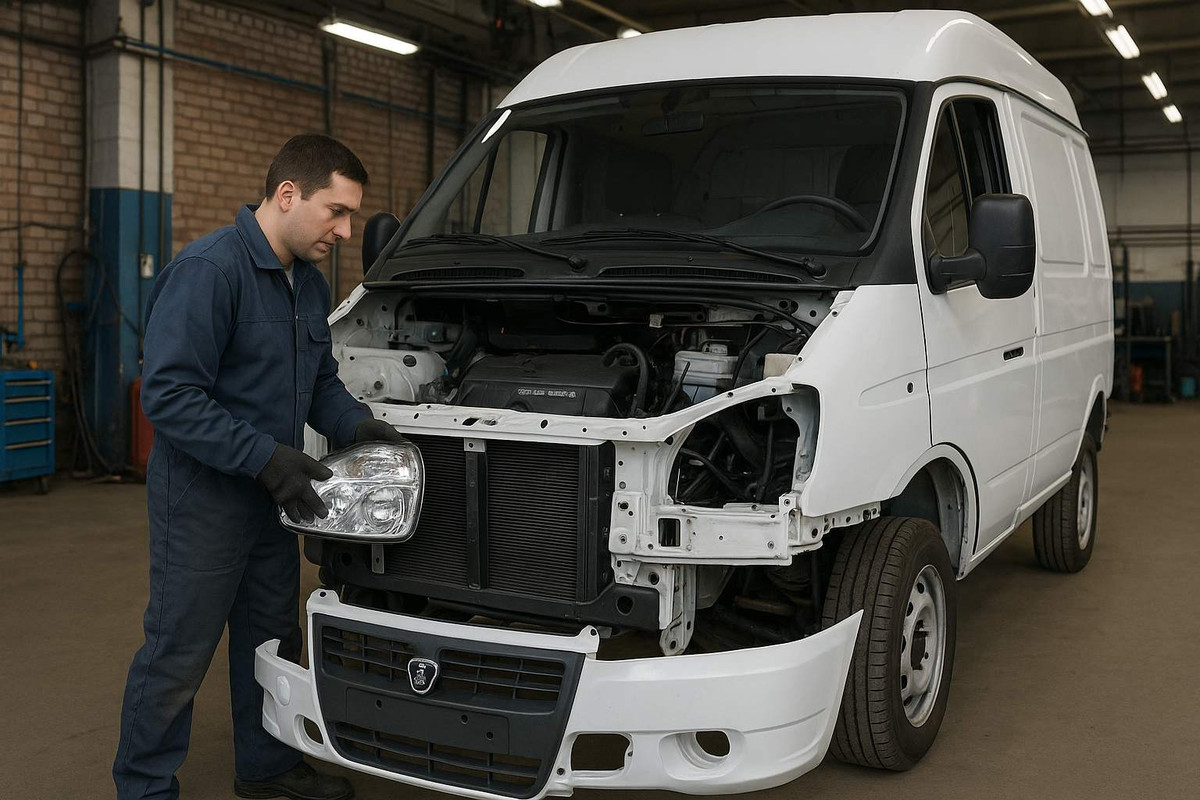 кузовные запчасти газель