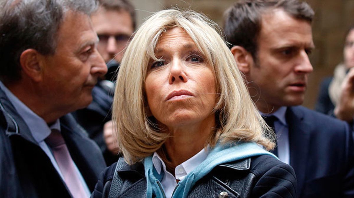Brigitte, esposa de Emmanuel Macron demandará a quien dijo que es una mujer trans