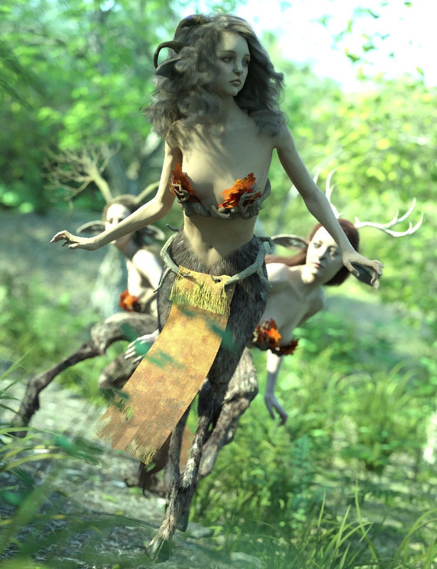 Fantasy Deer Fawn Kit with dForce for Genesis 8.1 Females