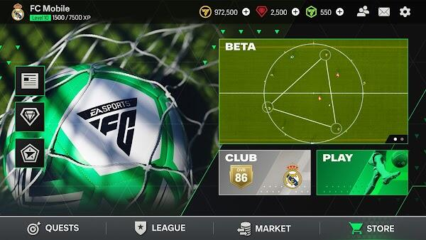 EA SPORTS FC MOBILE BETA APK 20.9.01