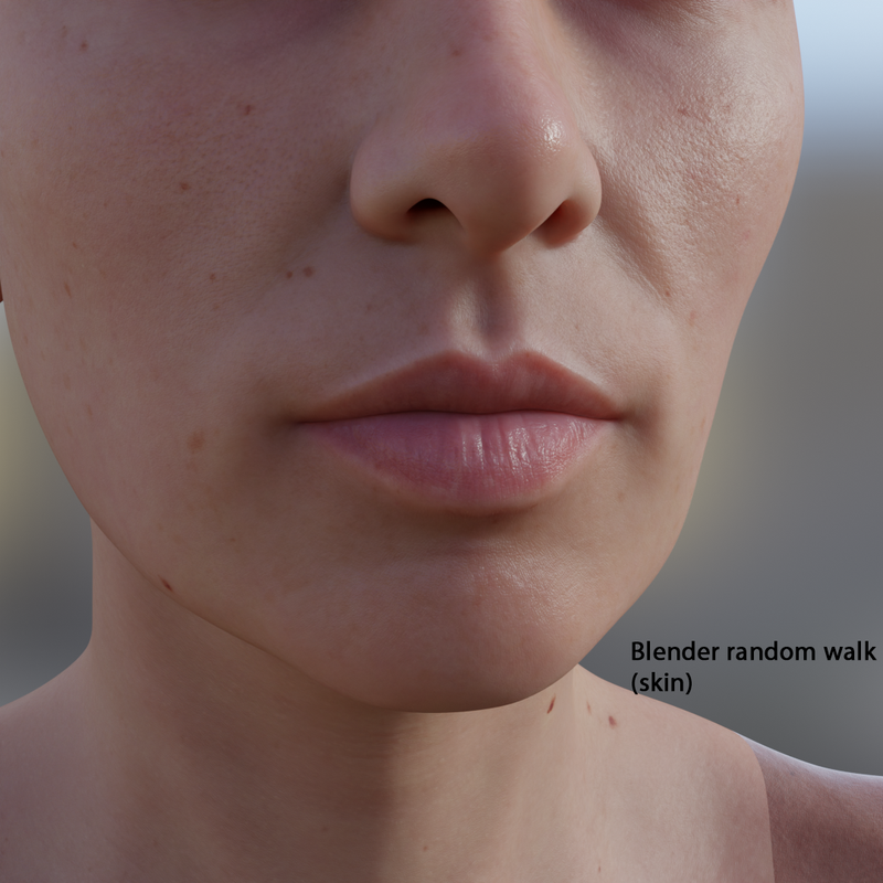 blender_Random walk(skin)