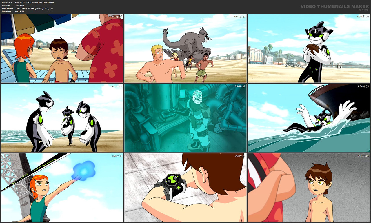 Ben 10 S04E02 Divided We Stand.mkv