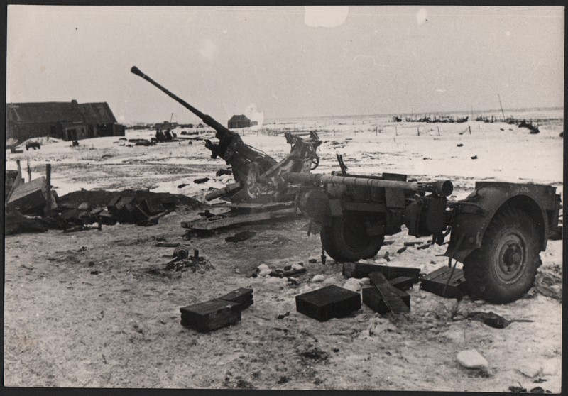 Прорыв блокады. Фашистская техника под Ленинградом.