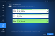 Screenshot Fase di clonazione Aomei - Avviso che potrebbe NON avviarsi