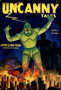 Exposition " robotic pulps " médiathèque d'Arcueil 2019 Uncanny-tales-1942-04