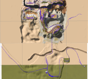 CP&P Route Map (North Up - No Labels)