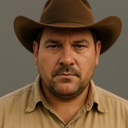 AI-generated male face "Man2"